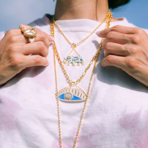 Buddha Mama Evil Eye square